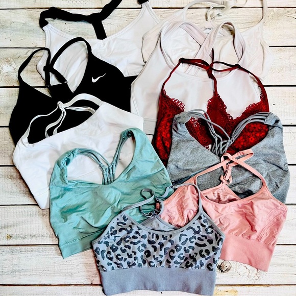 Nike Other - 10 PIECE SPORTS BRA BRALETTE BUNDLE VICTORIAS SECRET NIKE UNDER ARMOUR PROFIT